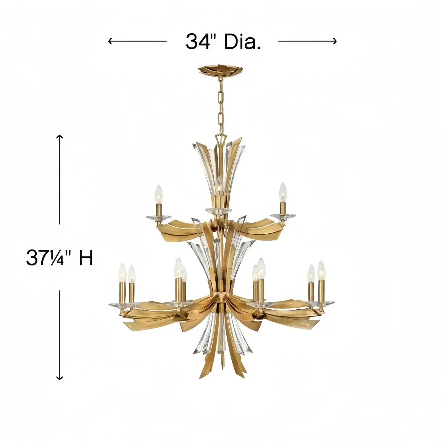 Vida Medium Multi Tier Chandelier