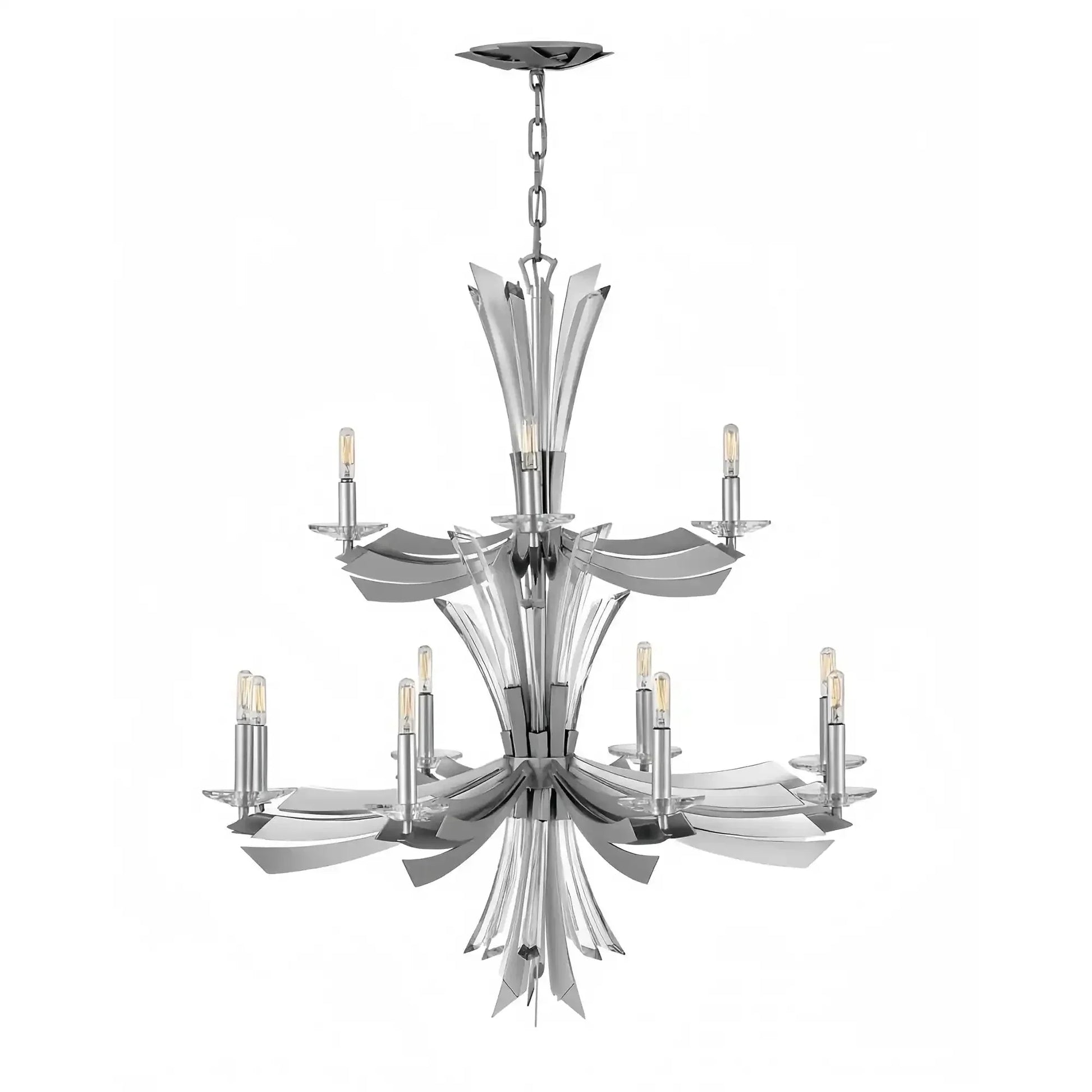 Vida Medium Multi Tier Chandelier - A 1 Candle Company