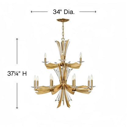 Vida Medium Multi Tier Chandelier