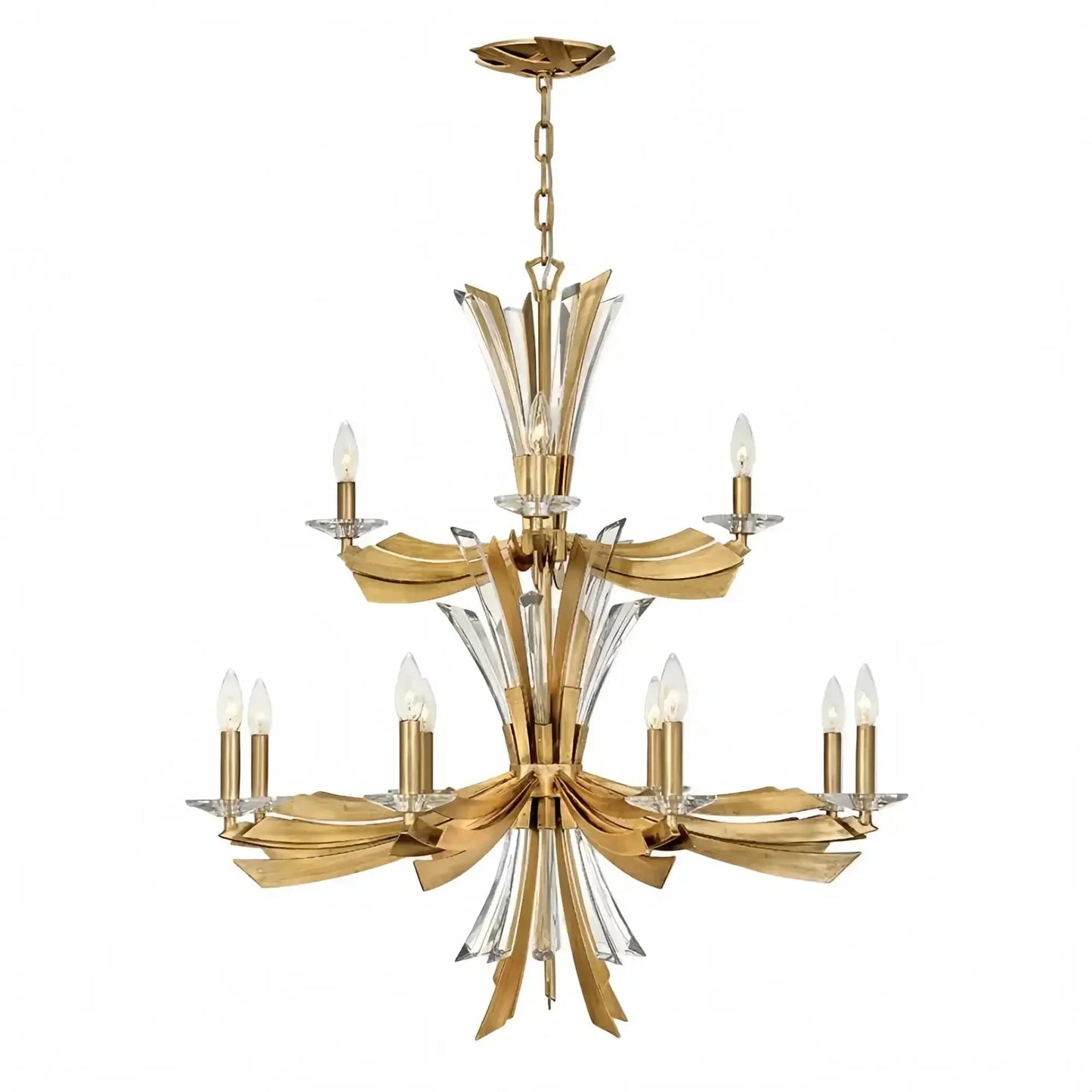 Vida Medium Multi Tier Chandelier - A 1 Candle Company