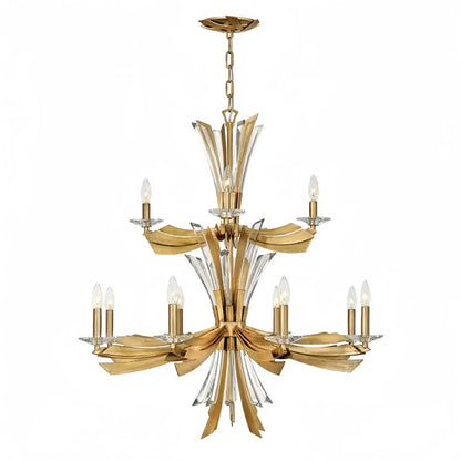 Vida Medium Multi Tier Chandelier - A 1 Candle Company
