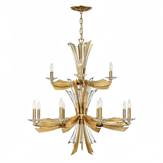 Vida Medium Multi Tier Chandelier - A 1 Candle Company