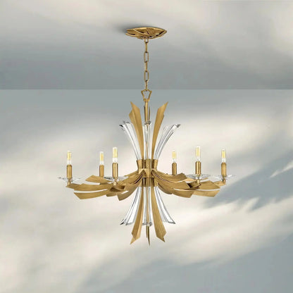 Aurora Medium Single Tier Chandelier - A 1 Candle Company