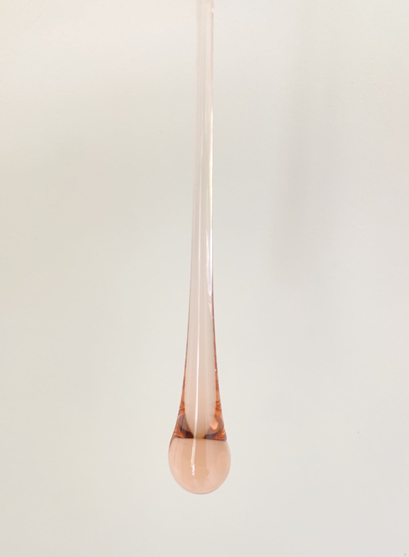 Vintage Murano Teardrops Chandelier 70s Pink prisms